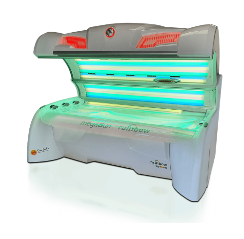 green light tanning bed