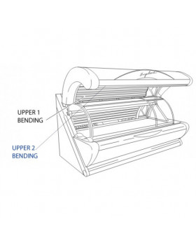 Acrylic sheet for Ergoline 450 UPPER 1 BENDING