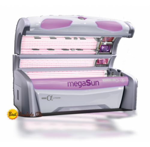 megaSun 6800 Alpha Hurricane | Commercial Sunbeds | Tanning Bed