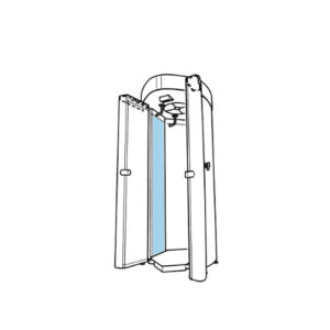 Left Acrylic Sheet For Megasun Space 2000