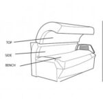 Top Acrylic Panel For Ergoline Evolution 500 600