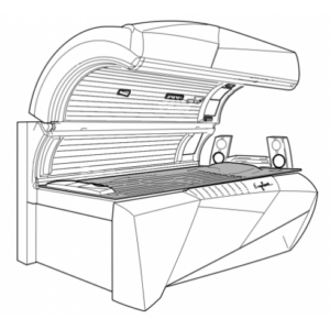 Acrylic Base For Ergoline Prestige 990 1100 (1)