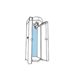 Middle Acrylic Sheet For Megasun Space 2000 (1)