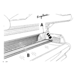 Side Acrylic Panel For Ergoline Evolution 500 600