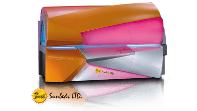 Ergoline Esprit 770s Dynamic Power tanning bed front view