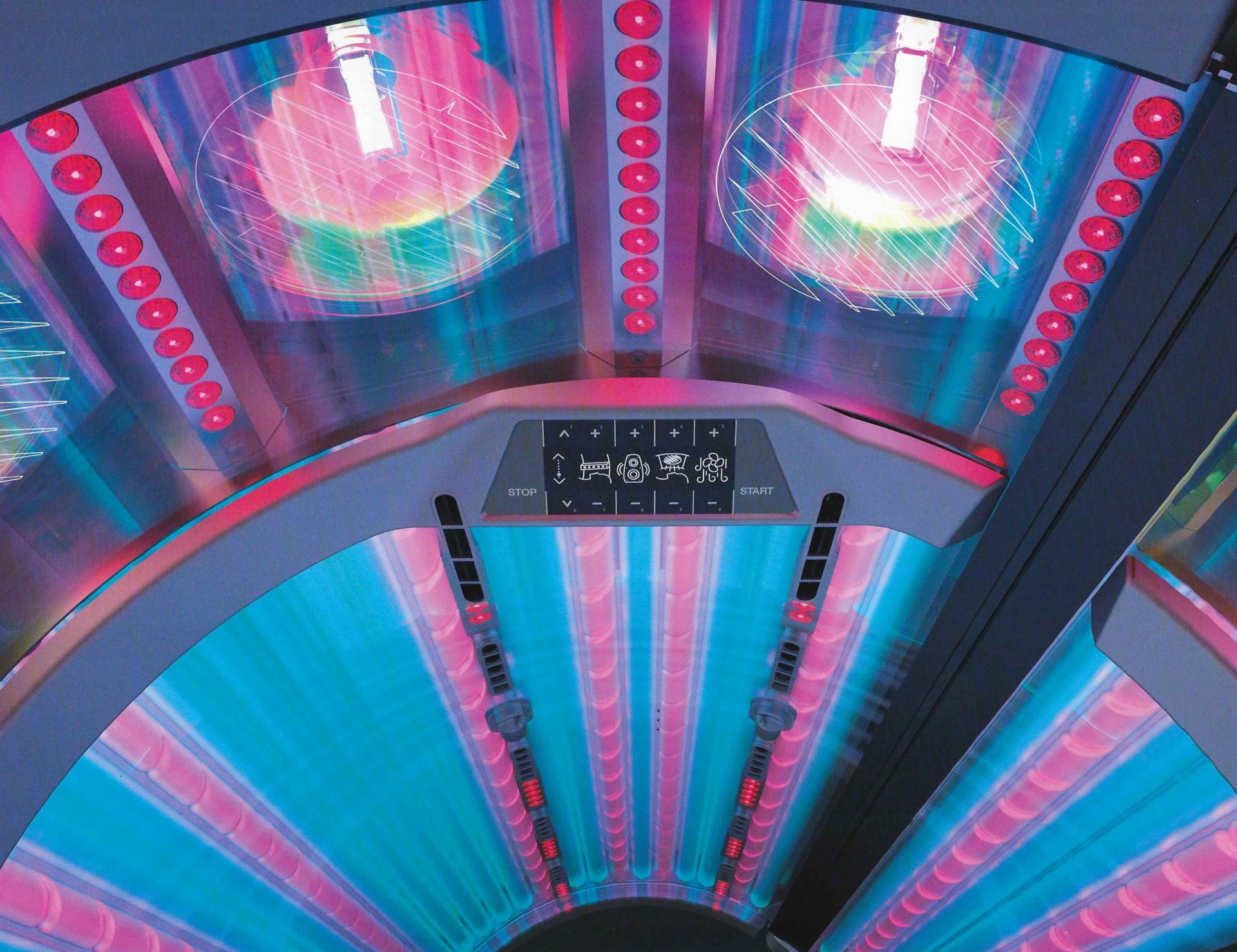 p9 tubes and control panel