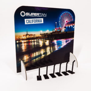 Supertan california stand for sachets