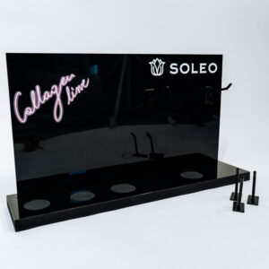 soleo acrylic stand for sachets