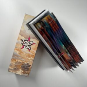 fame tan box, sachets