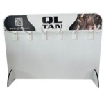 QL Tan Sachet stand tanning lotions