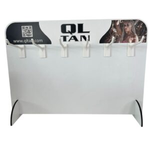 QL Tan Sachet stand tanning lotions