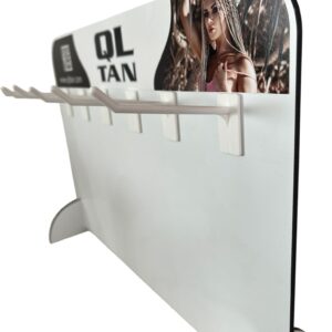 QL sachet stand tanning lotion