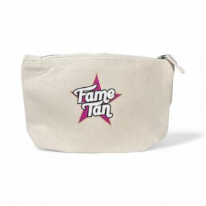 Fame Tan Small Cosmetic Bag Bei