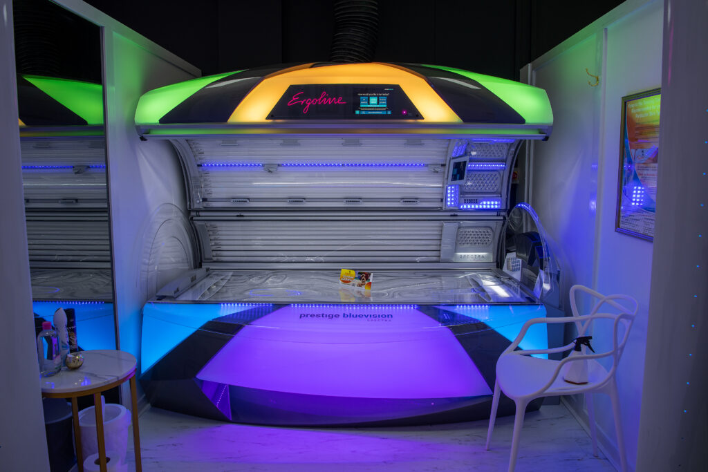 Luxury Ergoline Bluevision At Tropical Tanning Studio Didcot