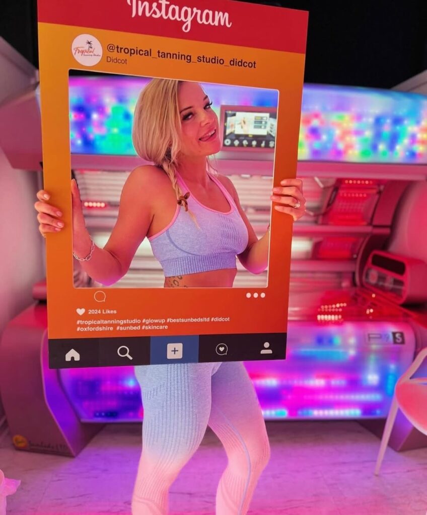 Tropical Tanning Studio Happy Customer