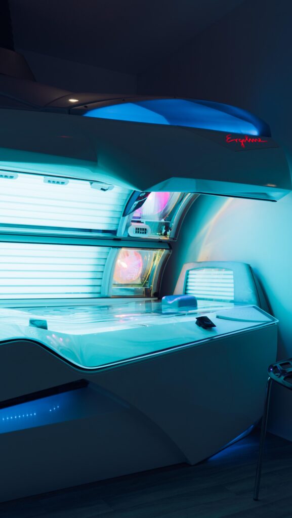 Bright And Stylish Interior Of M&p Tanning Salon On Roundstone Street Trowbridge