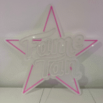 Fame Tan Neon Sign Off