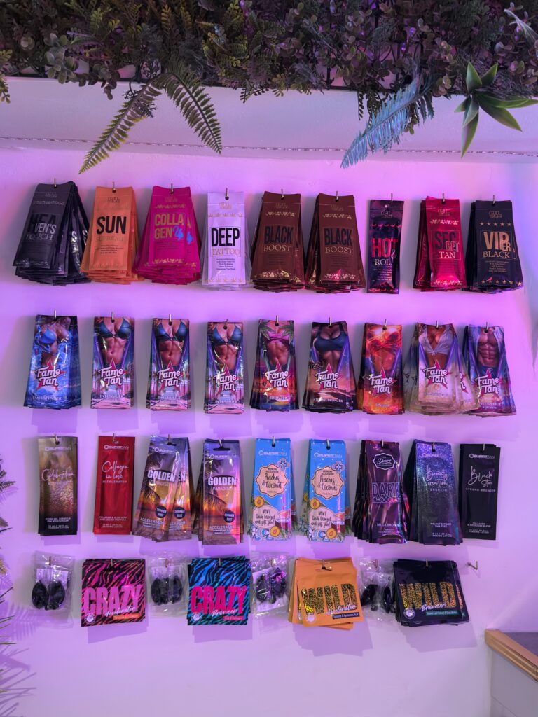 Gold Tanning Studio Bicester Saschets Tanning Lotions