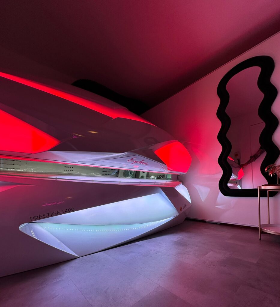 Gold Tanning Studio Ergoline Sunbed