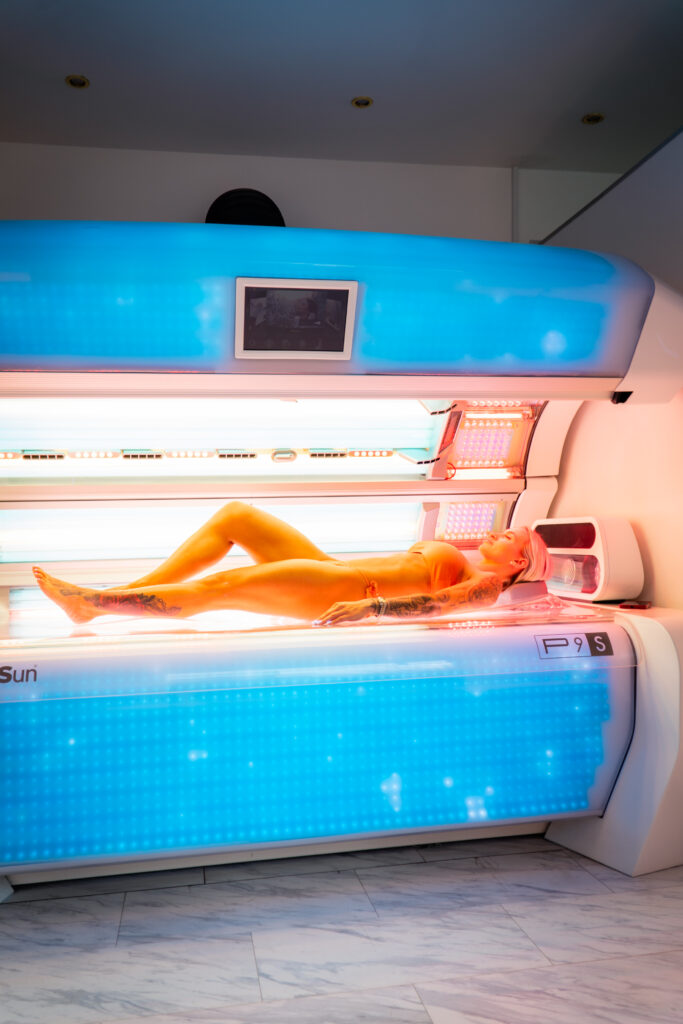 High Performance Sunbed Megasun P9 S Tanning Unit Installed By Best Sunbeds Ltd