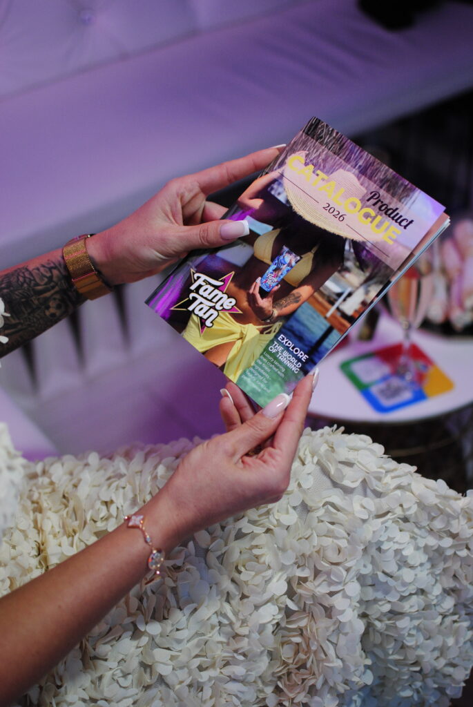 Reception Area Of By Michelle Tanning Studio Trowbridge With Friendly Staff Welcoming Clients.