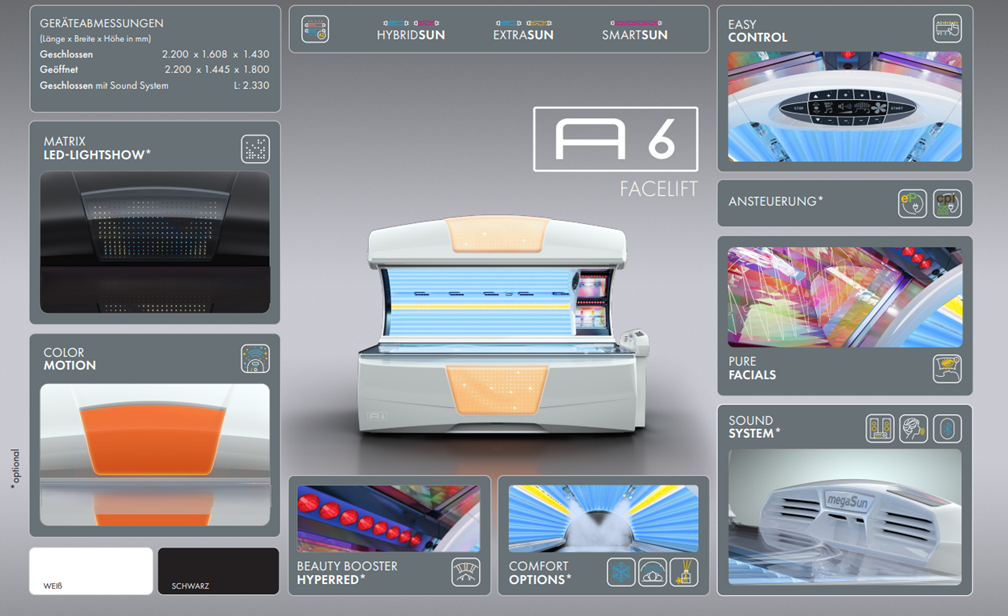Megasun A6 Facelift Booklet
